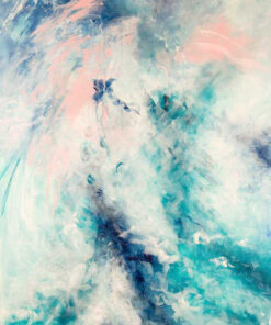 "On My Way" abstract Art Print