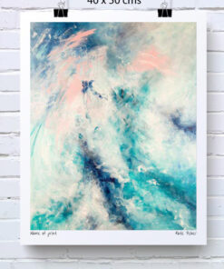 "On My Way" abstract Art Print - Image 10