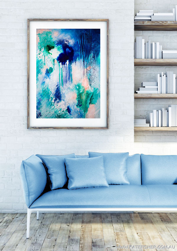 Phtalo_Atmosphere_1_abstract_wall_art_print_modern_lving_room_Kate_Fisher