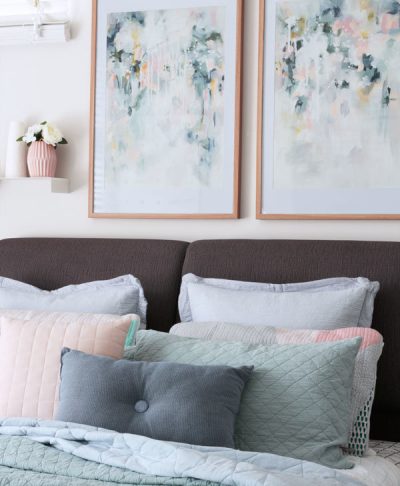 Sage-For-Days-abstract-art-prints-styled-in-scandi-bedroom-by-Kate-Fisher