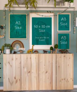 Alternative view of Kids Poster Prints x 4 poster bundle